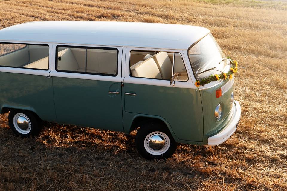 Vw T2 verde Brasile