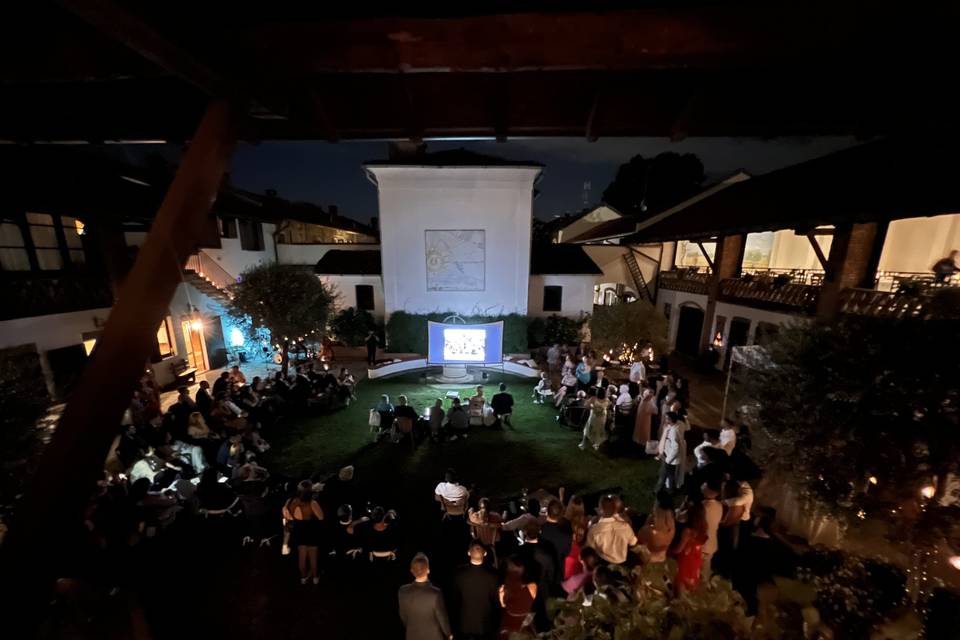 Cinema in giardino