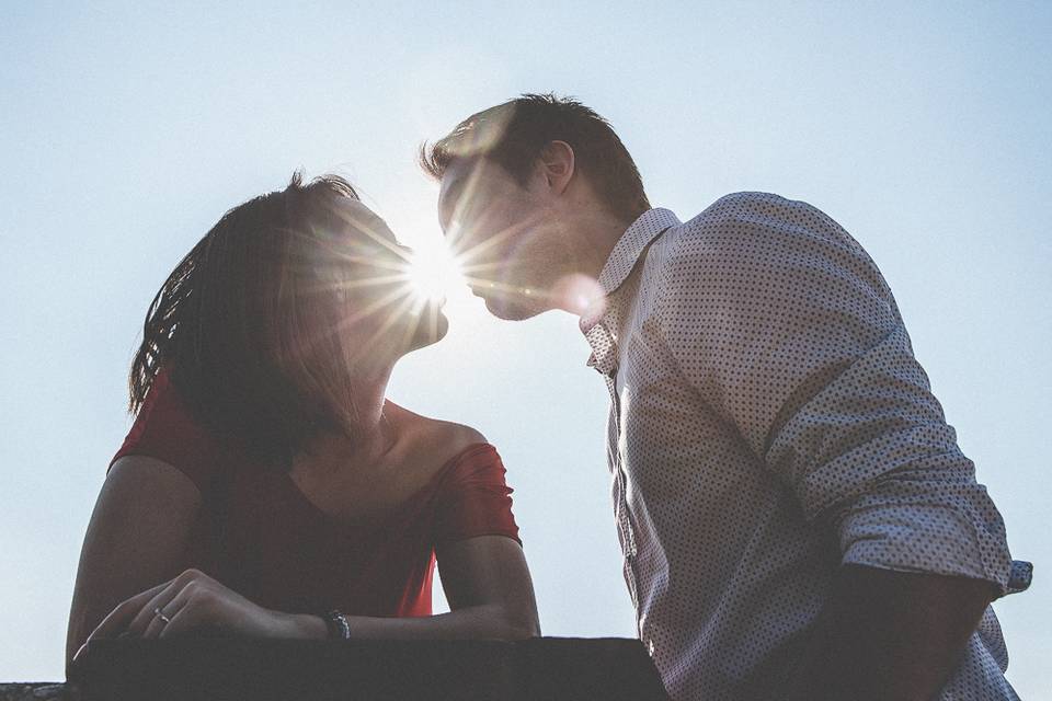 Destination wedding photo