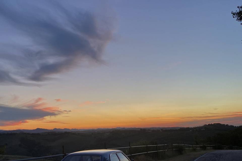 Al tramonto
