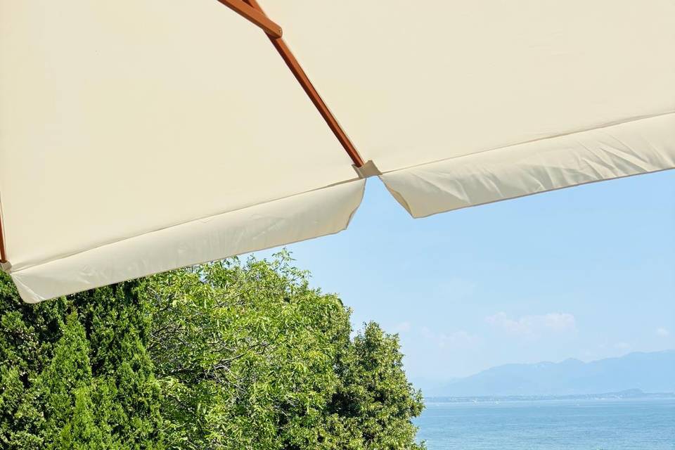 Buffet in terrazza
