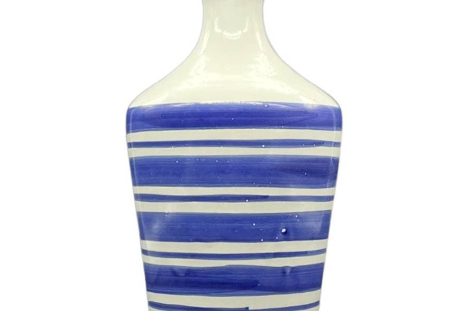 Orcio in ceramica a strisce