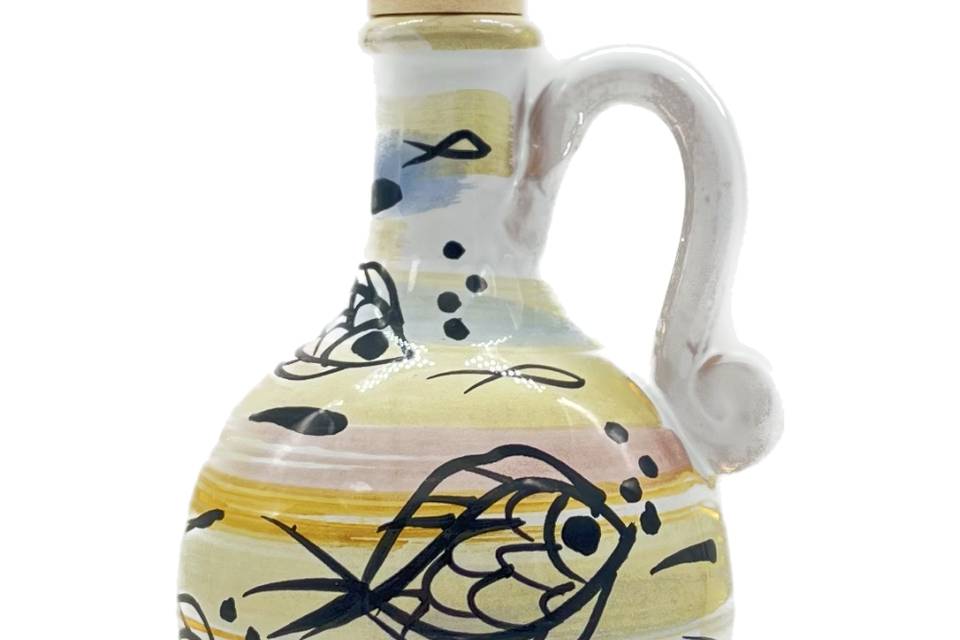 Orcio in ceramica tema mare