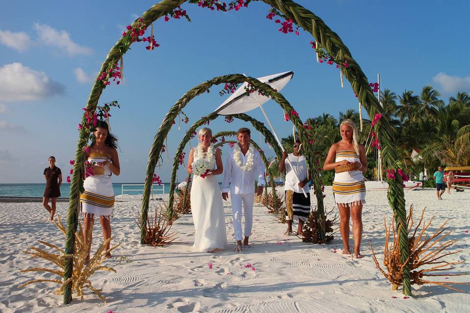 Beach Wedding Maldives