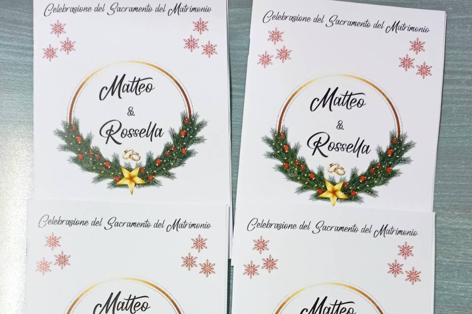 Libretti messa matrimonio