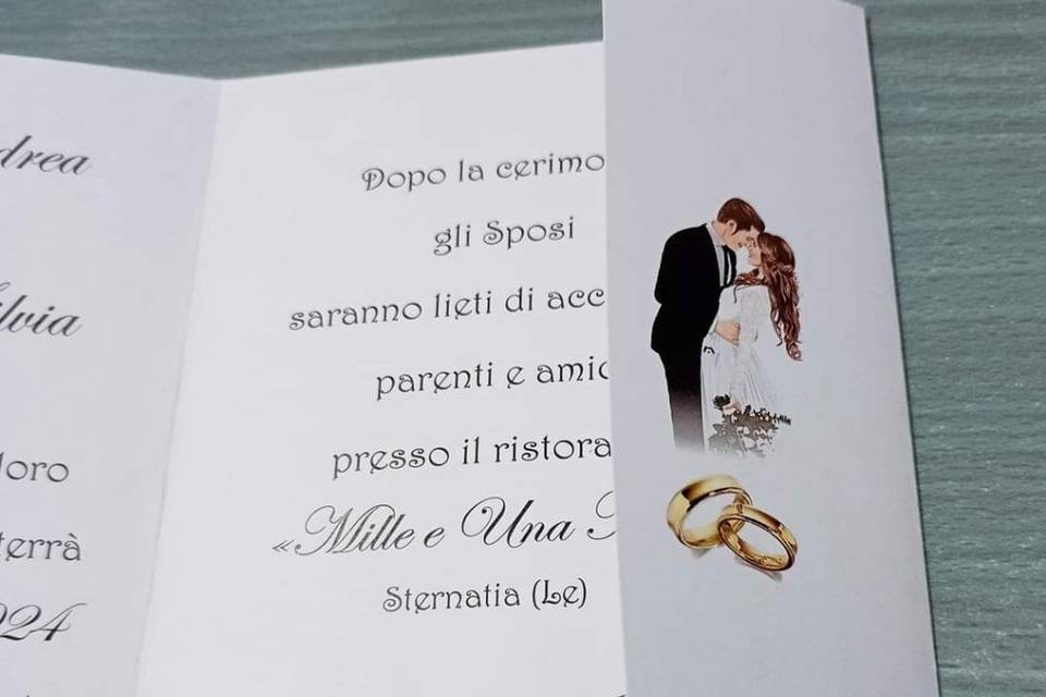 Partecipazione matrimonio