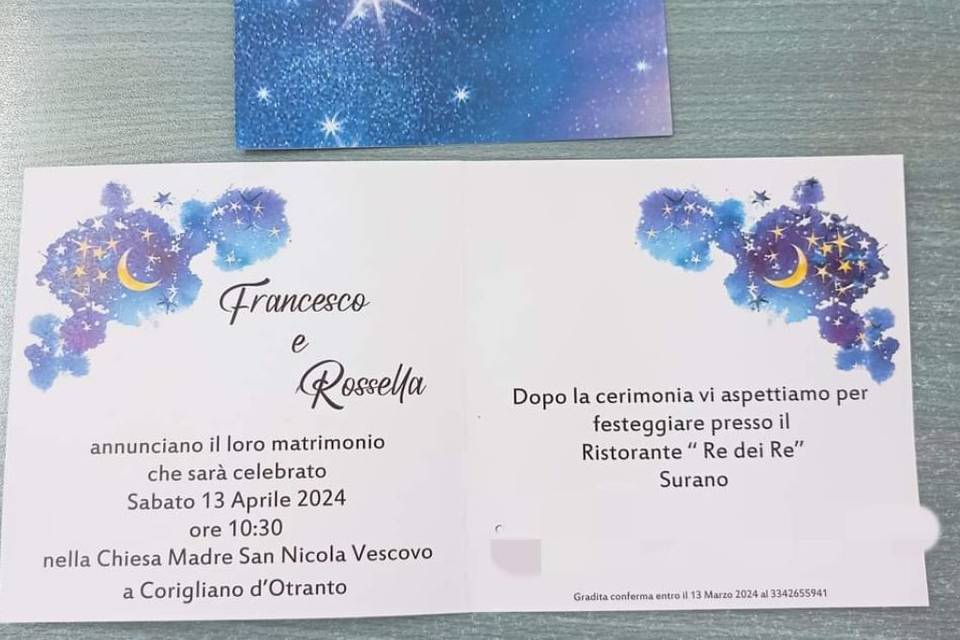 Partecipazione matrimonio