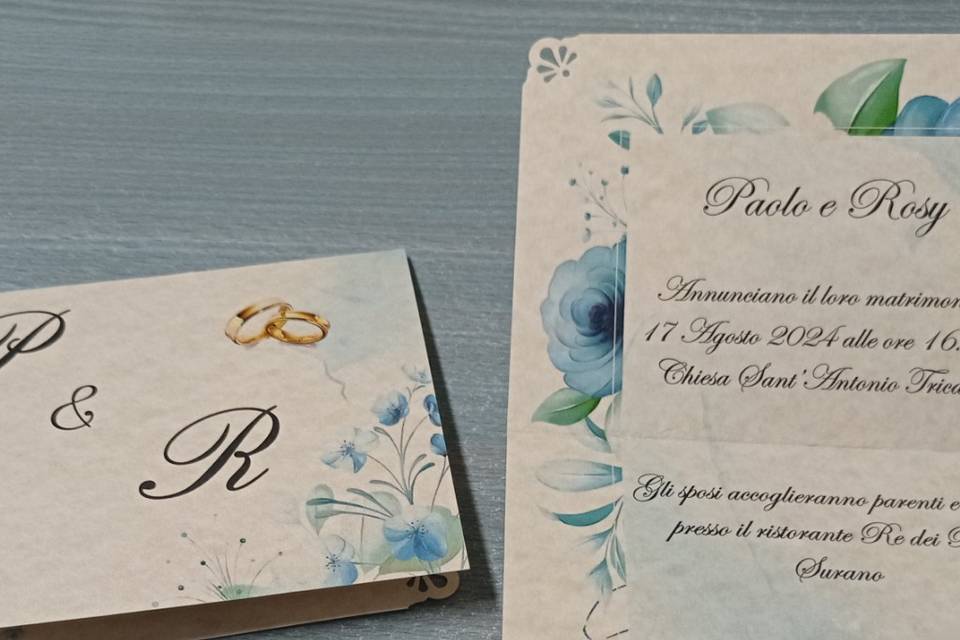 Partecipazione matrimonio