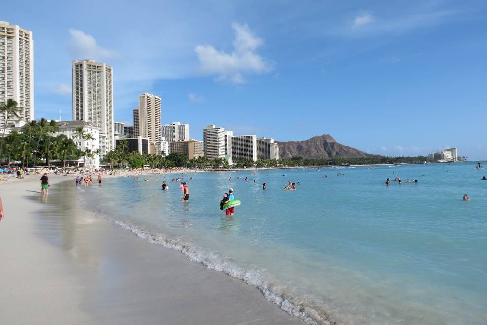 Hawaii, Waikiki Beach