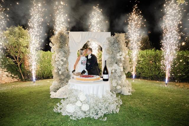 Taglio della torta Matrimonio