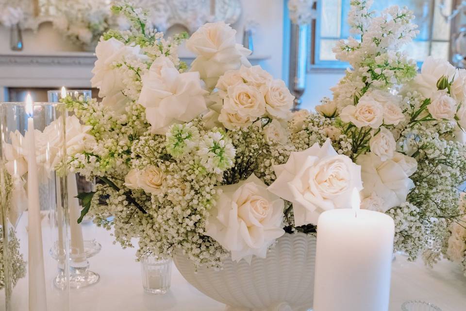 Matrimonio intimo decorazione