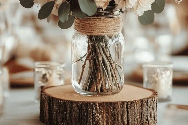 Sage green flowers