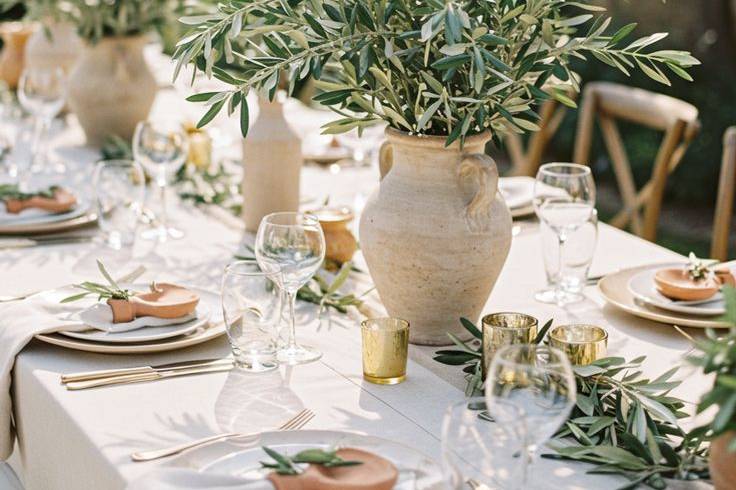 Design tavolo stile boho chic