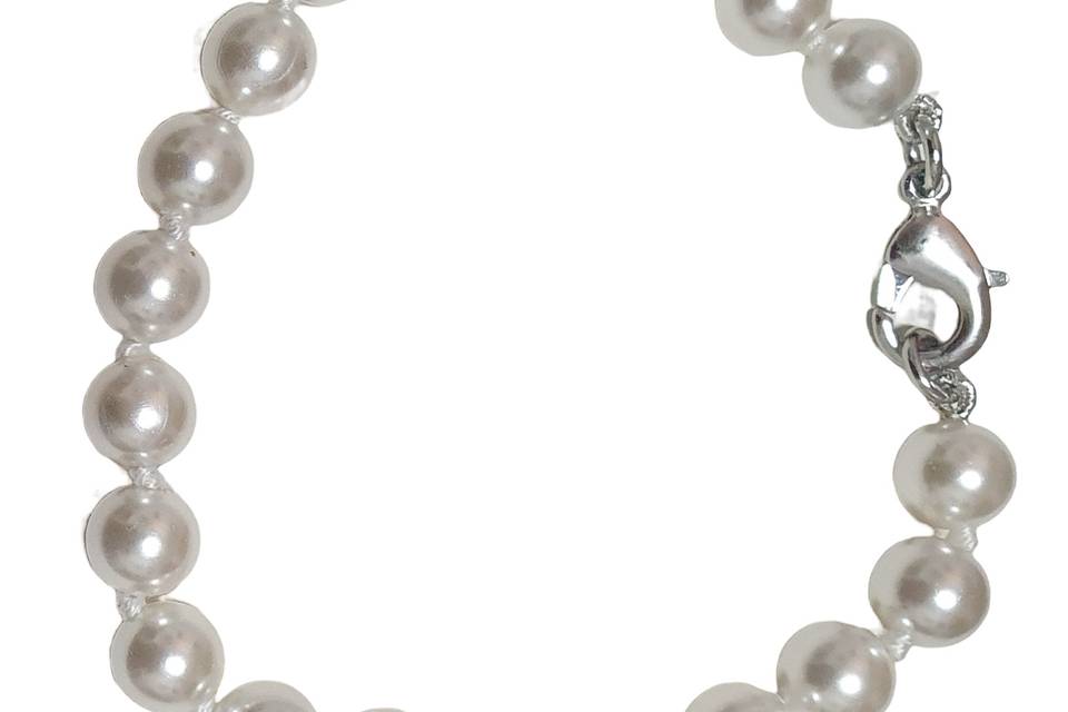 Bracciale perla mm 10