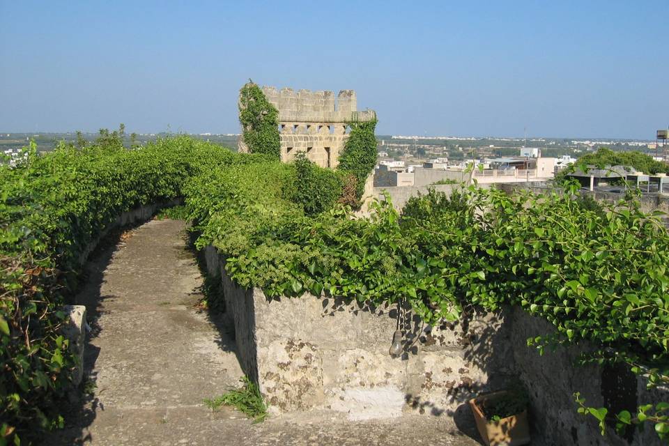 Camminamento sulle mura