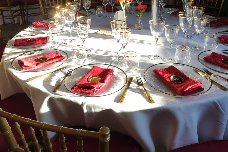 Mise en Place in rosso
