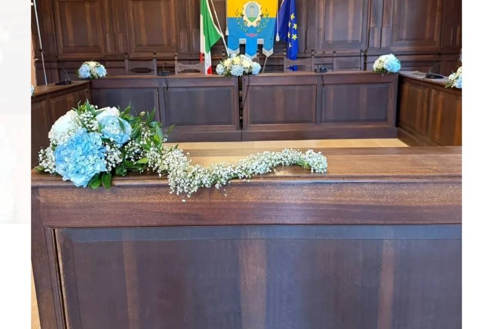 Addobbo floreale matrimonio