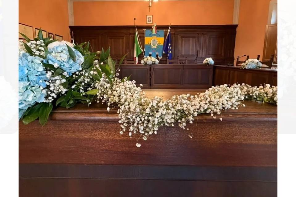Addobbo floreale matrimonio