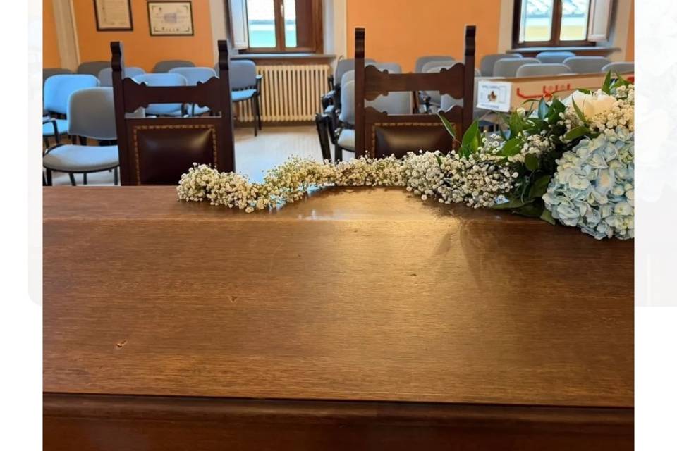 Addobbo floreale matrimonio
