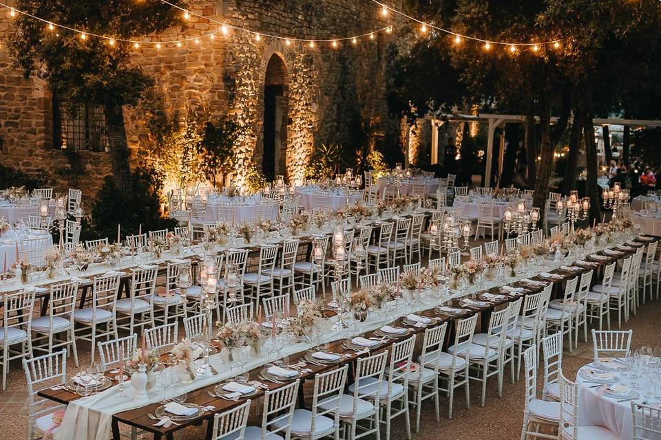 Wedding table decors