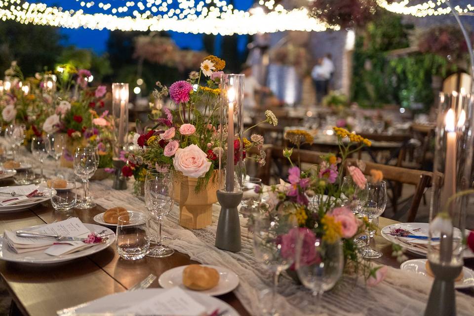 Table flower decor