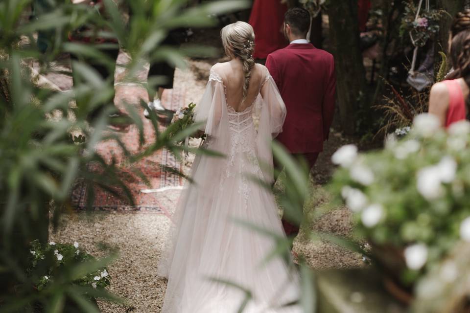 Ceremony in the wood