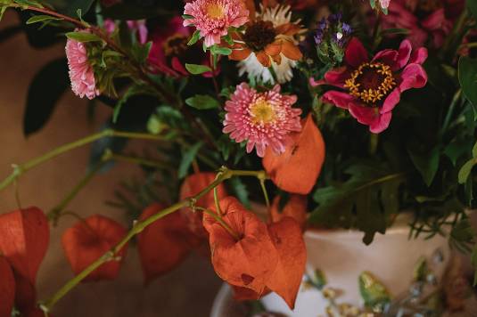 Flower centerpiece