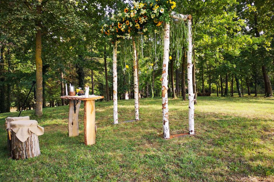 Matrimonio nel bosco