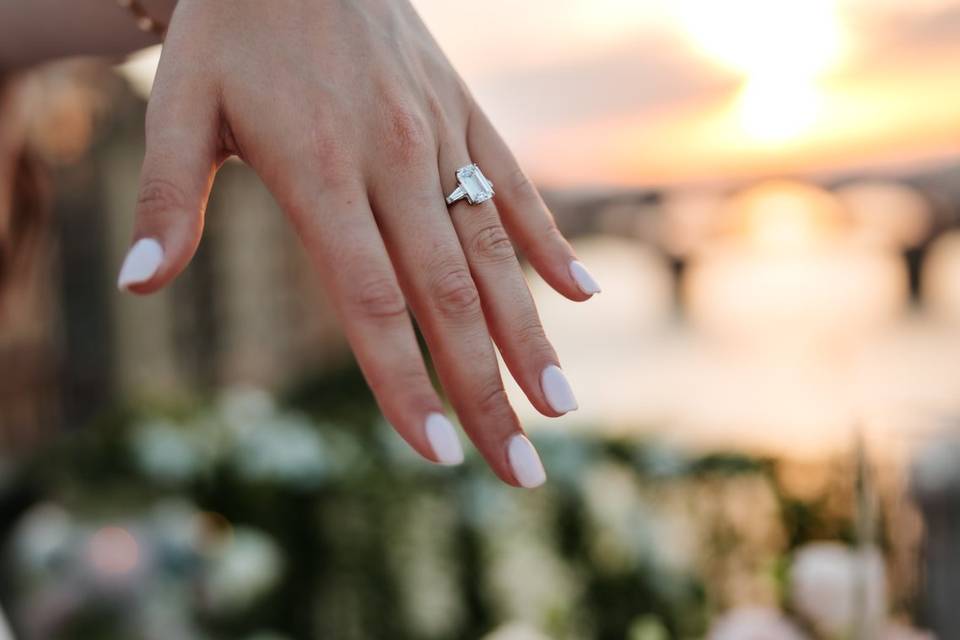 Diamante su ponte vecchio