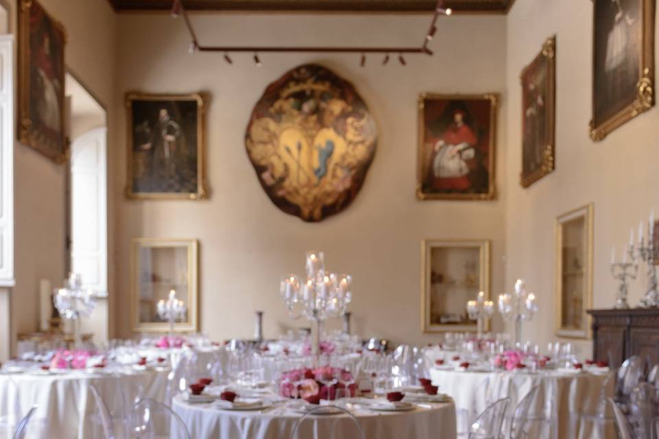 Set up tavoli cena