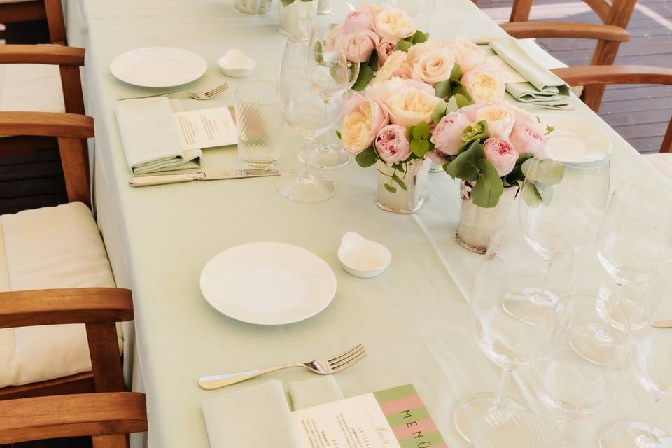 Welcome lunch details