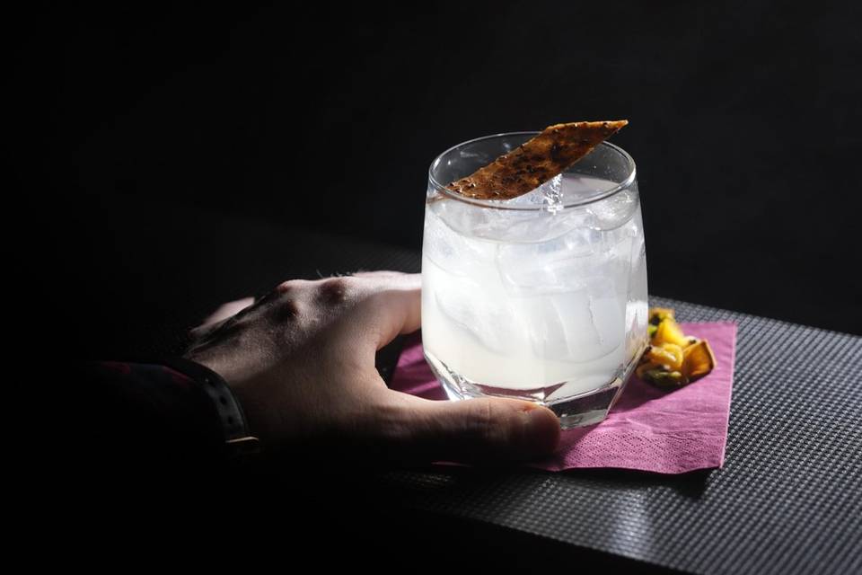 Signature drink - kiwi sour