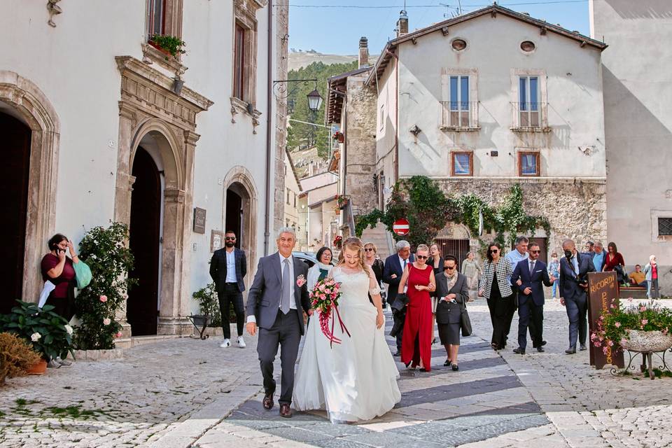 L'arrivo della sposa