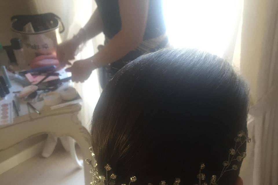 Wedding hair