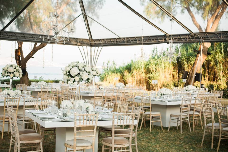 Wedding: green location
