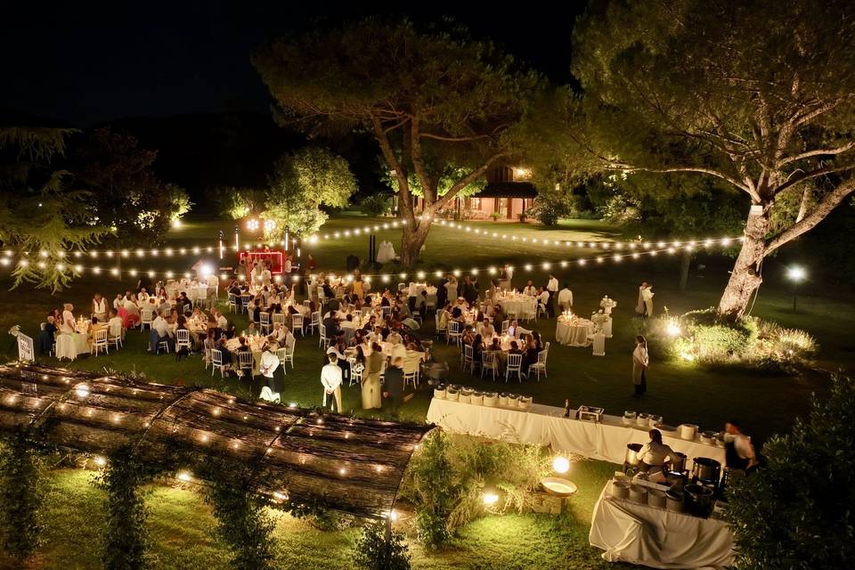 Cena all’aperto