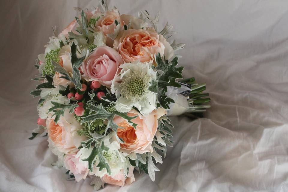 Bouquet con piante grasse