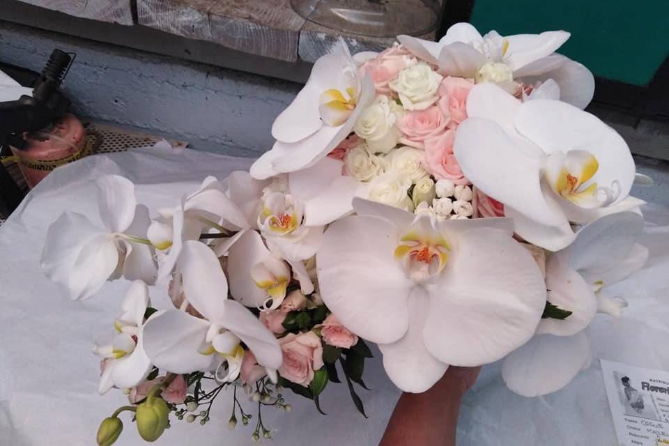 Bouquet sposa goccia