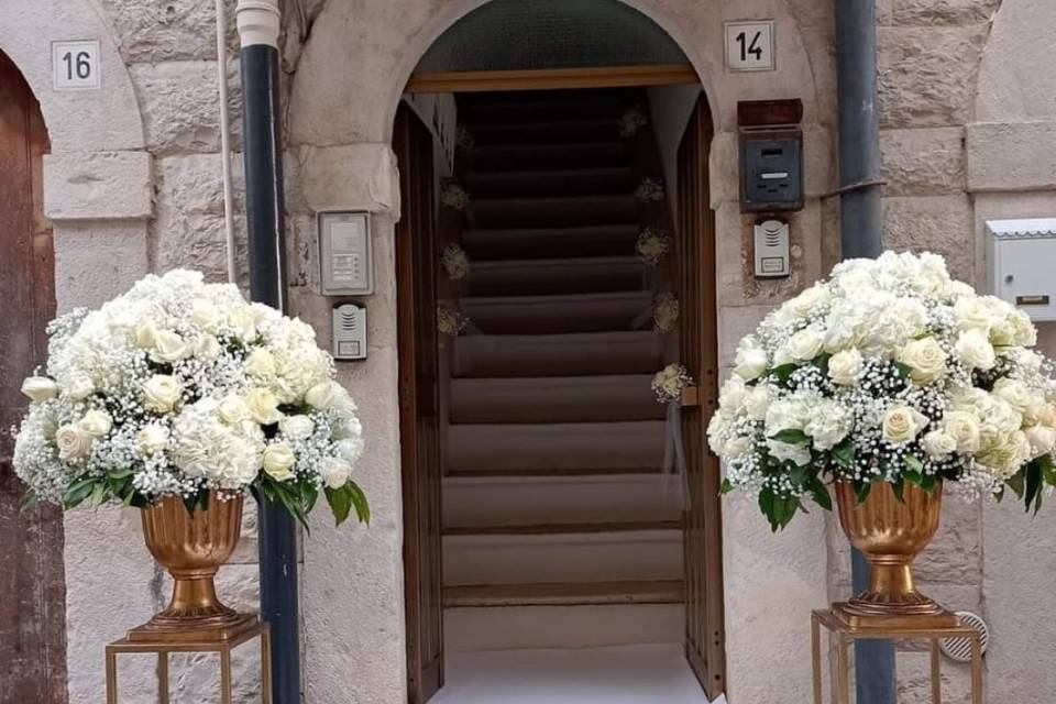 Esterno casa sposa