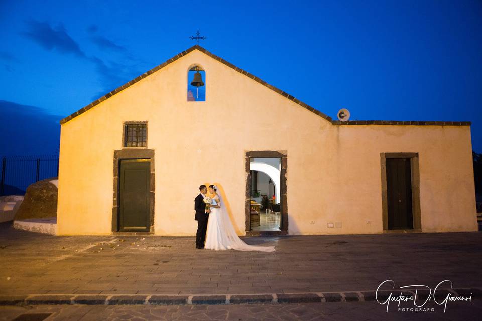 Ora blu chiesa vecchia lipari