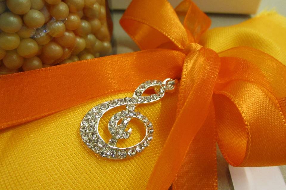 Chiave di violino strass