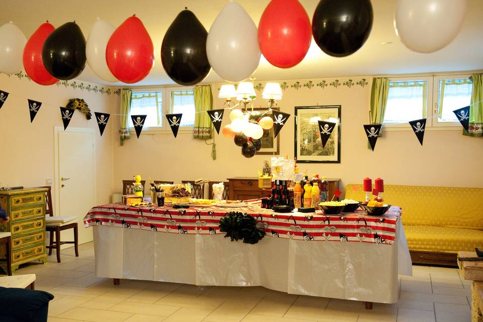 Allestimento pirati