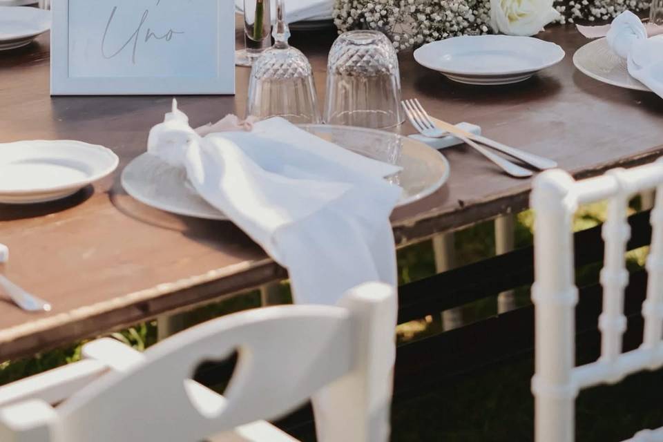 Pranzo in giardino
