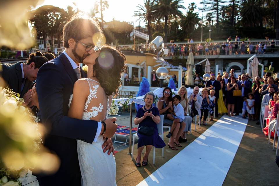 Matrimonio in spiaggia sanremo