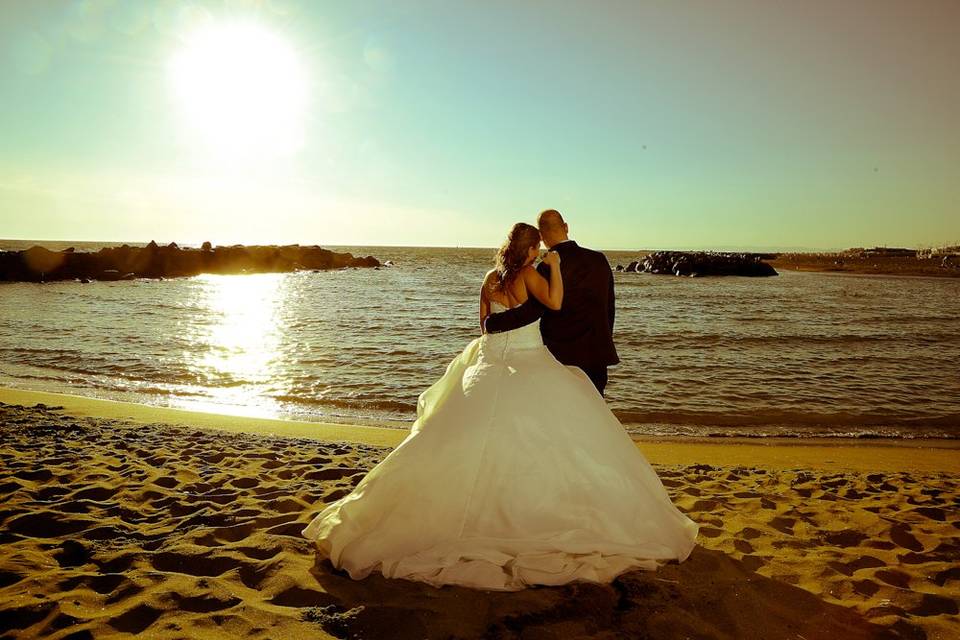 Matrimonio - mare -Roma - Fiumicino