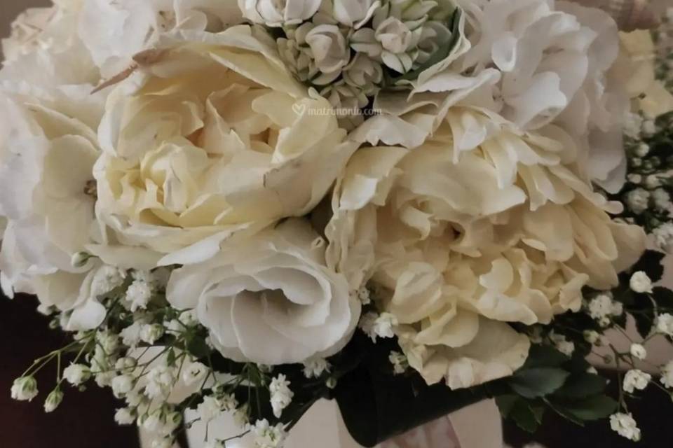 Bouquet con inserti marini