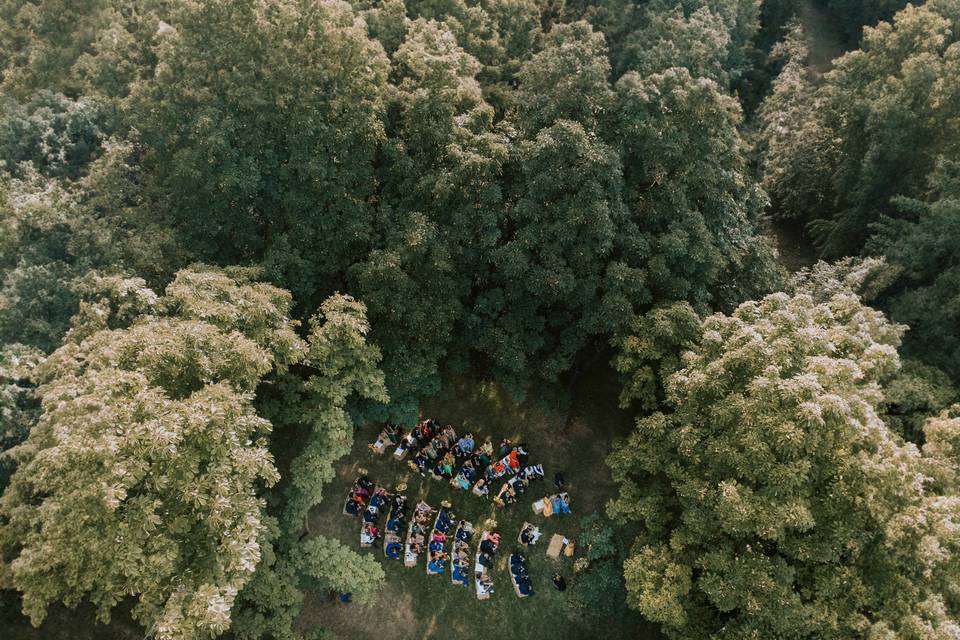 Matrimonio nel bosco