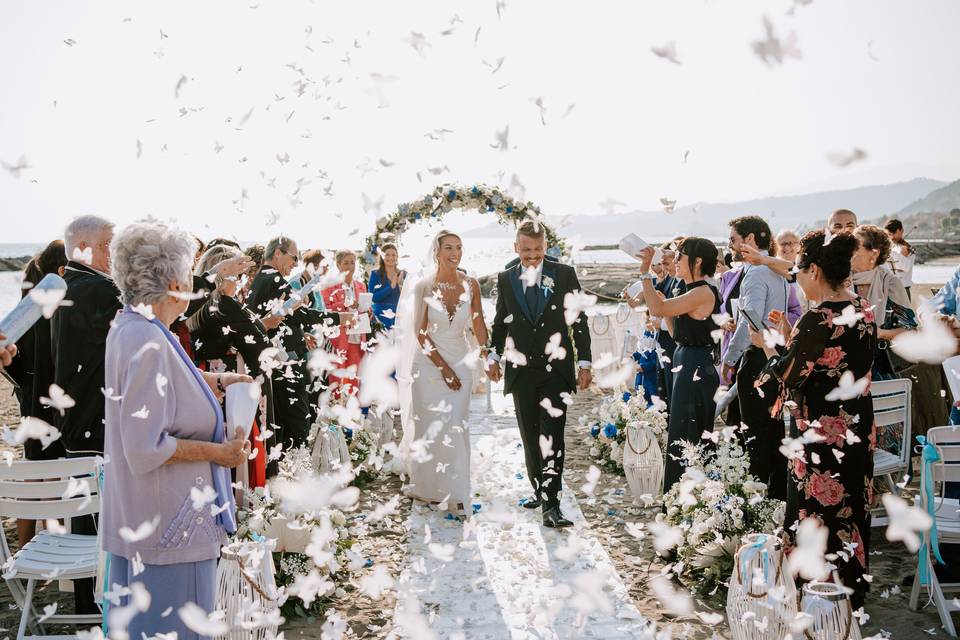 Matrimonio in spiaggia sanremo