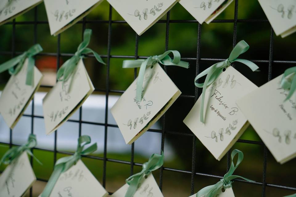 Escort card