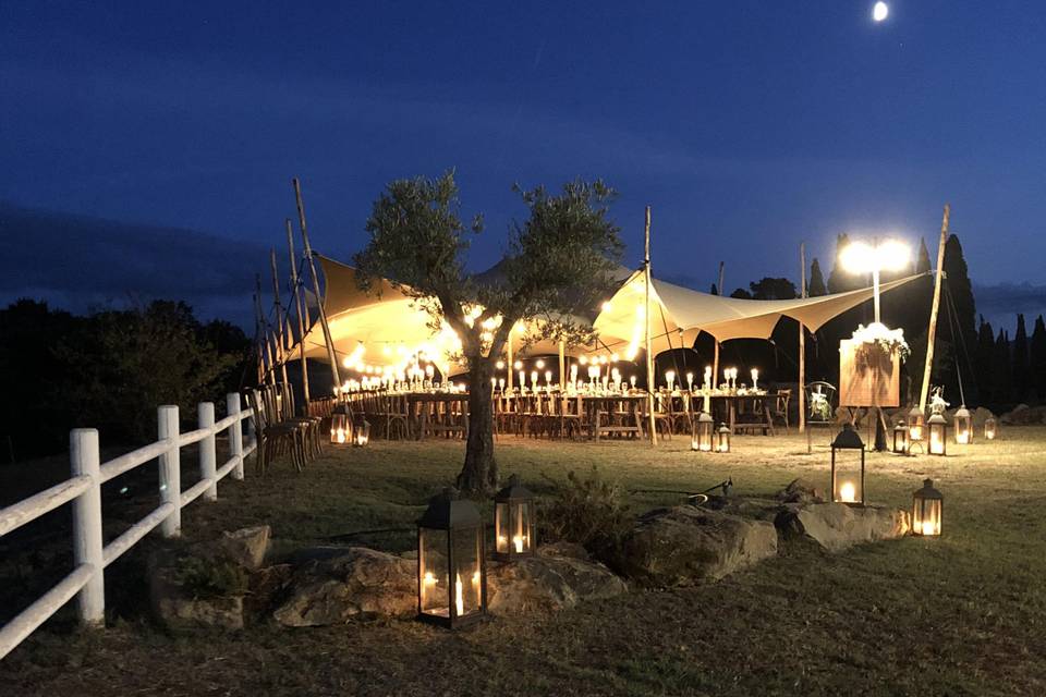 Matrimonio sotto la tenda